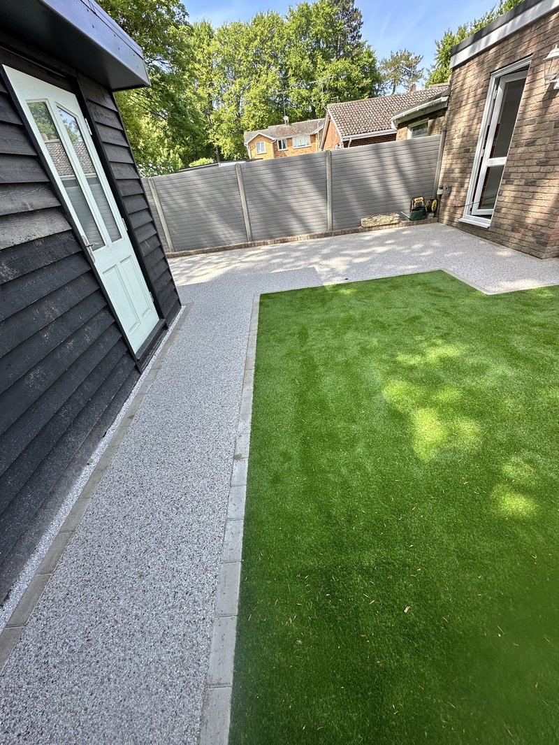 Quartz resin installation process in Sefton Way , Newmarket CB8 0DB
