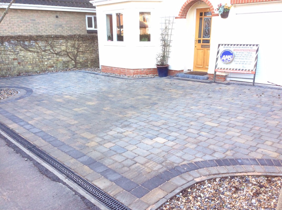 Block Paving driveway installation in New Path, Fordham, Ely, CB7 5JX - before work begins