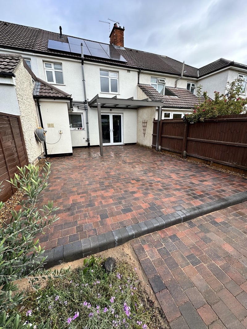 Block Paving driveway installation in Holbrook Road, Cambridge, CB1 7ST - before work begins