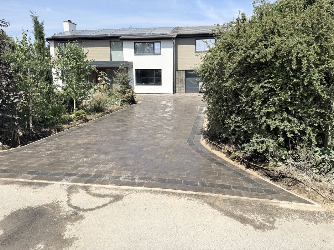 High-quality block paving driveway installation The Footpath, Coton, CB23 7PX